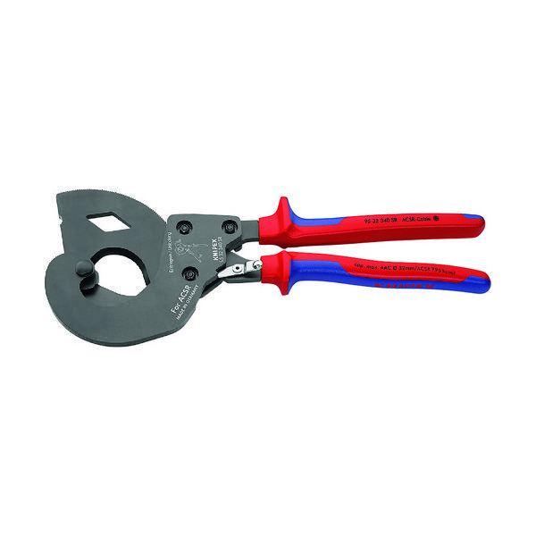 KNIPEX　ケーブルカッター　ラチェット式_2