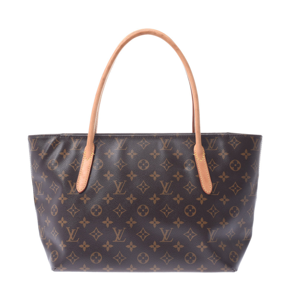 LOUIS VUITTON ルイヴィトン モノグラム ラスパイユ PM ブラウン M40608 レディース モノグラムキャンバス トートバッグ Bランク 中古 