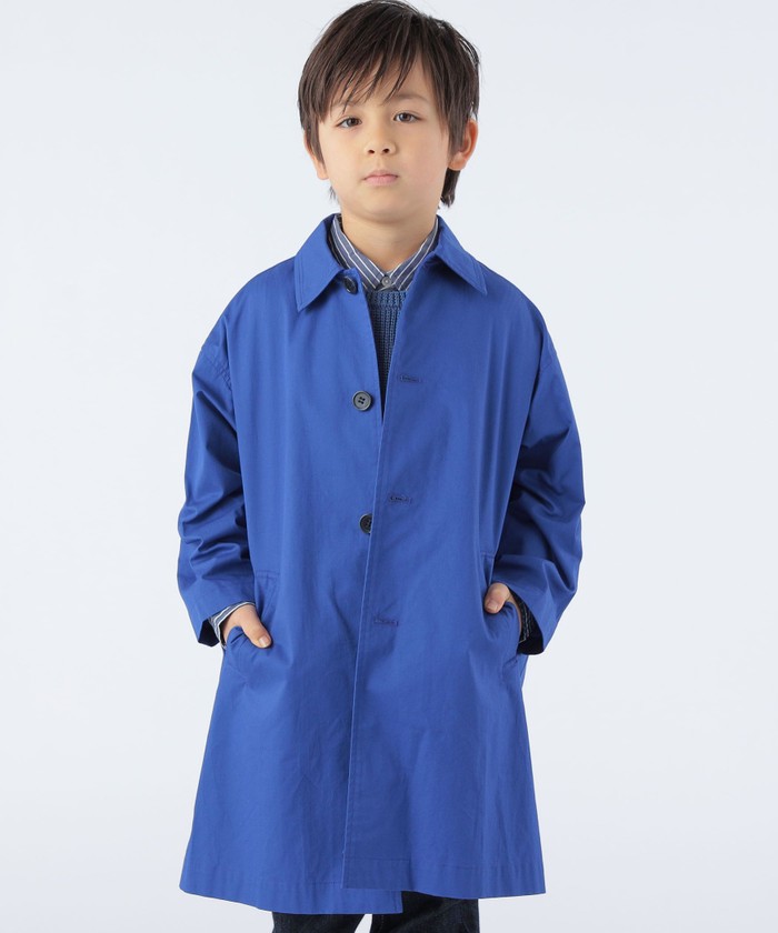 シップスキッズ/SHIPS KIDS:100～130cm /〈撥水〉ステンカラー コート