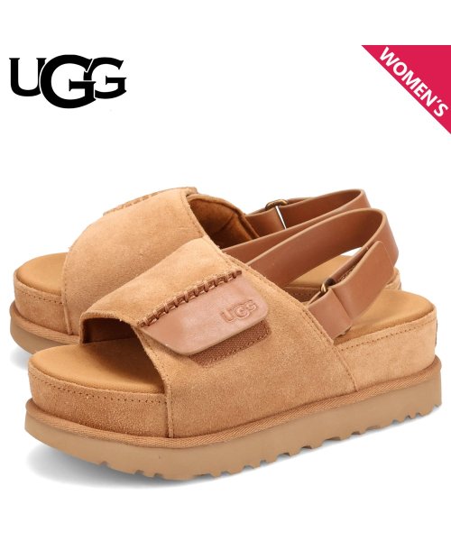 UGG アグ サンダル ストラップサンダル ゴールデンスター ハイ スリングバック レディース 厚底 軽量 WOMENS GOLDENSTAR HI SLING