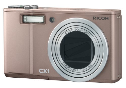 RICOH デジタルカメラ CX1 シャンパンロゼ CX1CR【中古品】