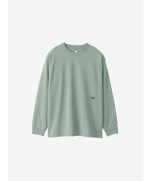 L/S One Point Tee (ロングスリーブ ワンポイントティー)