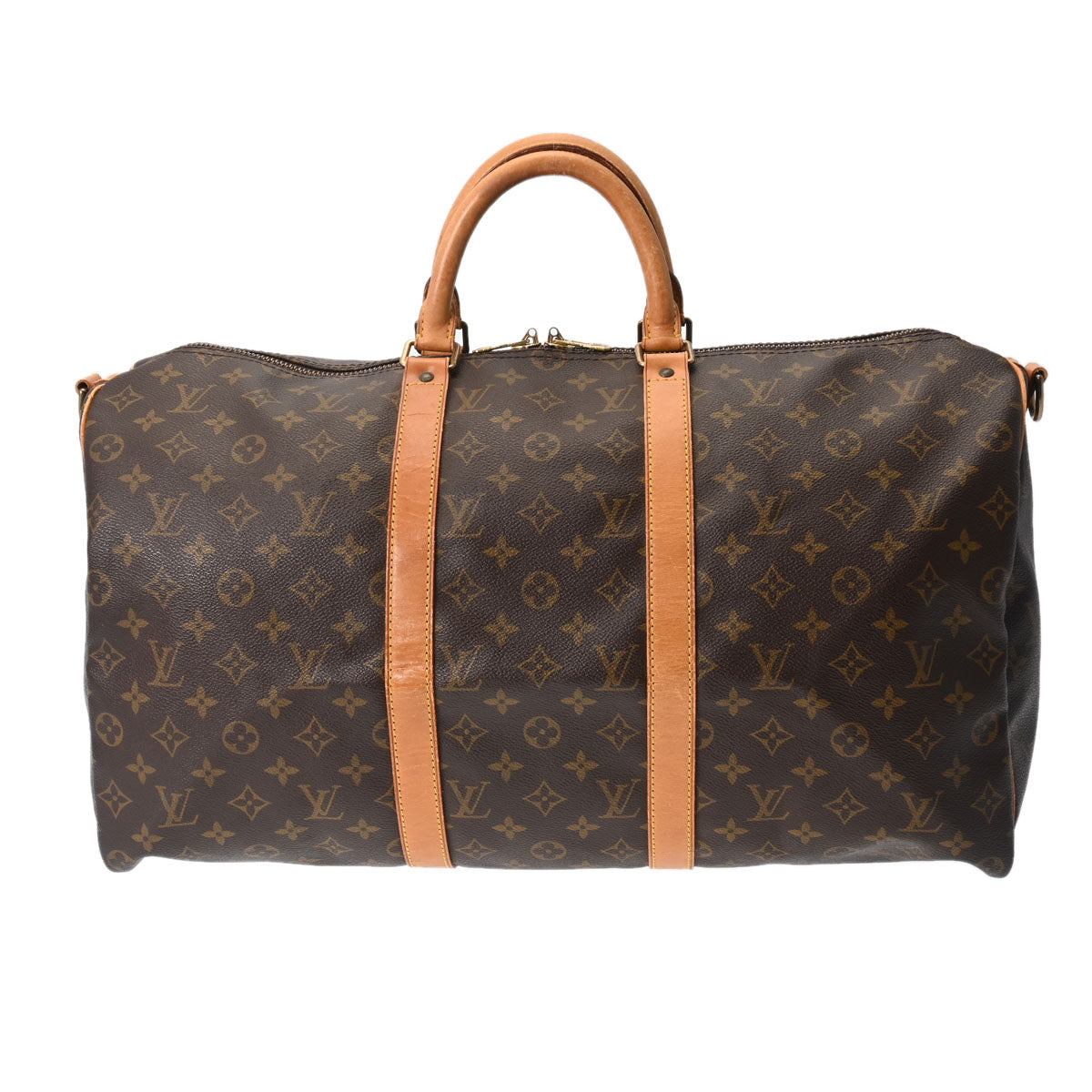 LOUIS VUITTON ルイヴィトン モノグラム キーポル バンドリエール 50 2WAY ブラウン M41416 ユニセックス モノグラムキャンバス ボストンバッグ Bランク 中古 