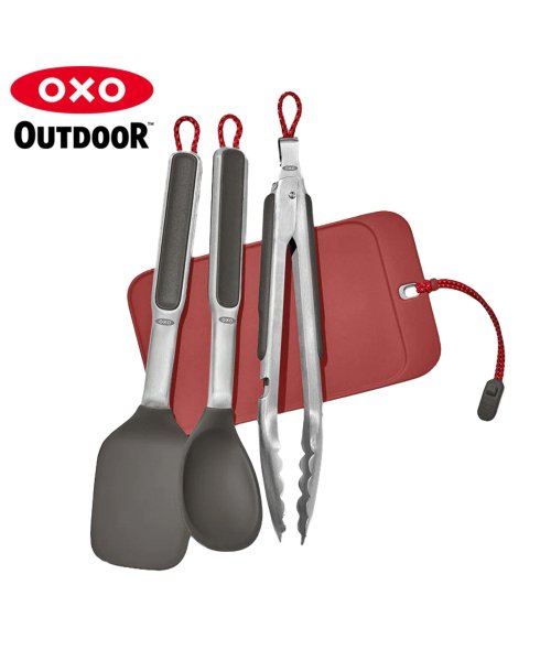 OXO OUTDOOR オクソー アウトドア クッキングツールセット 調理器具 キッチンツール COOKING TOOL SET シルバー 9108900