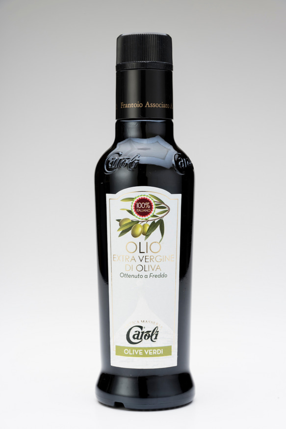 カロリ エクストラバージン・オリーブオイル OLIVE VERDI ノンフィルター 250ml