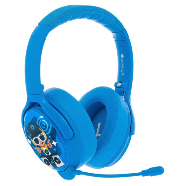 Onanoff 子供用ヘッドフォン Buddyphones Cosmos+ クールブルー BT-BP-COSMOSP-BLUE