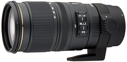 SIGMA 望遠ズームレンズ APO 70-200mm F2.8 EX DG OS HSM キヤノン用 フルサイズ対応 589547【中古品】