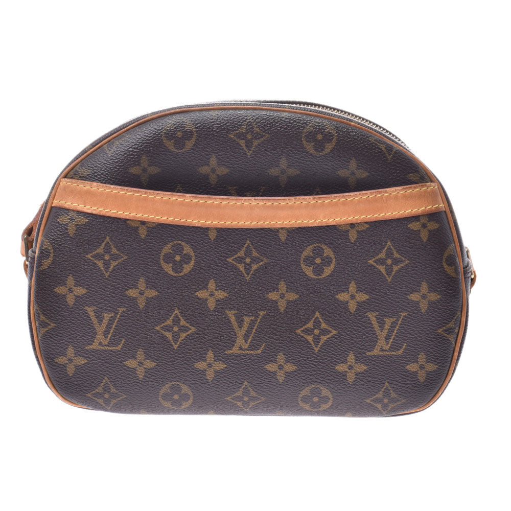 LOUIS VUITTON ルイヴィトン モノグラム ブロワ ブラウン M51221 レディース モノグラムキャンバス ショルダーバッグ Bランク 中古 