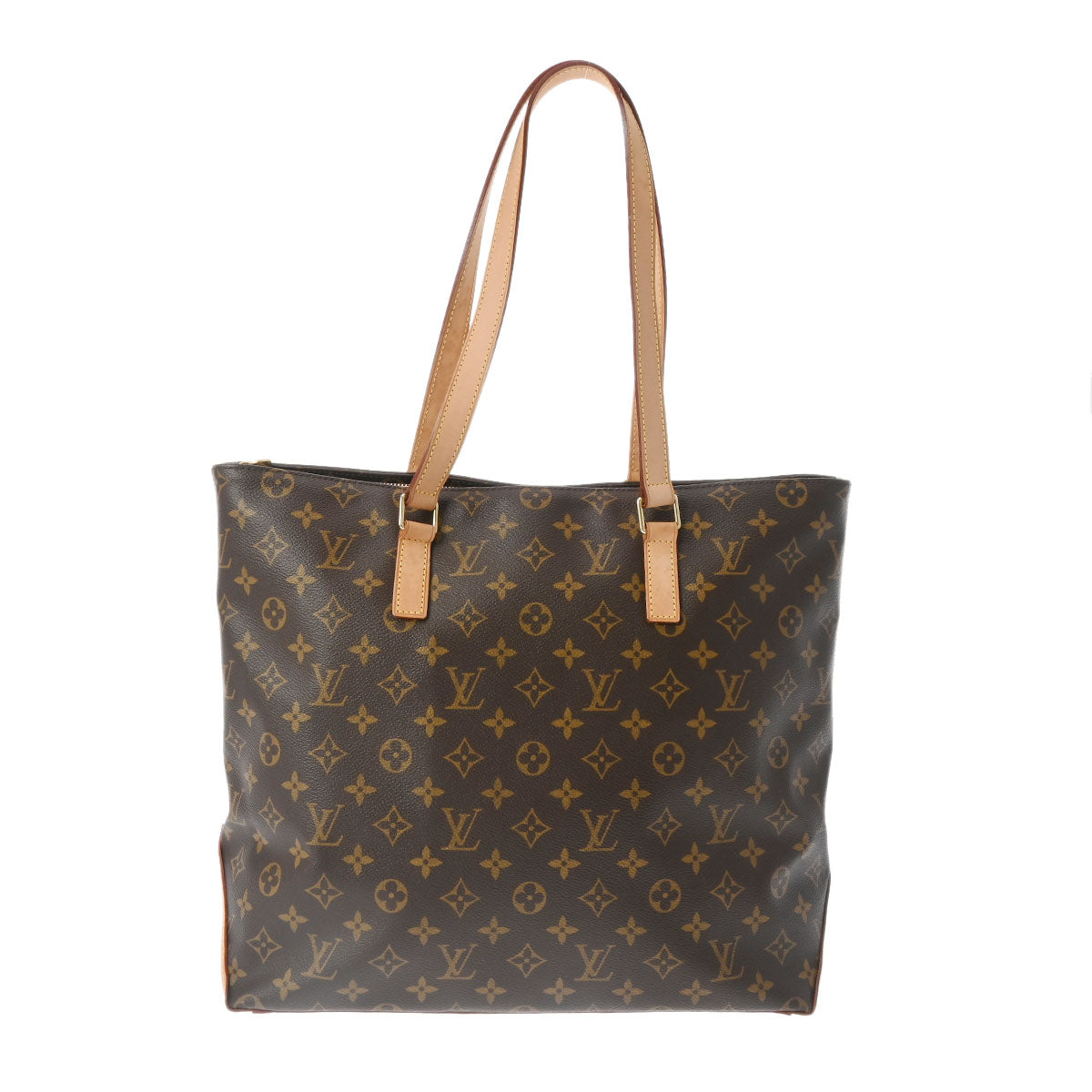 LOUIS VUITTON ルイヴィトン モノグラム カバメゾ ブラウン M51151 レディース モノグラムキャンバス トートバッグ Bランク 中古 