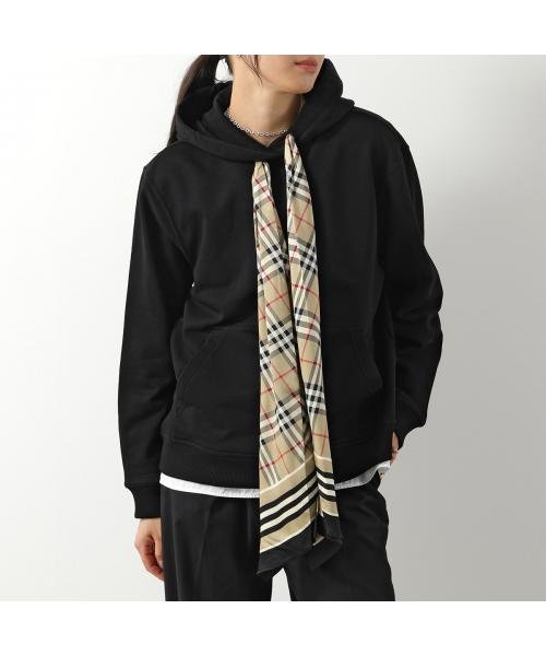 BURBERRY パーカー FERN SILK CHK 8066972 スカーフ