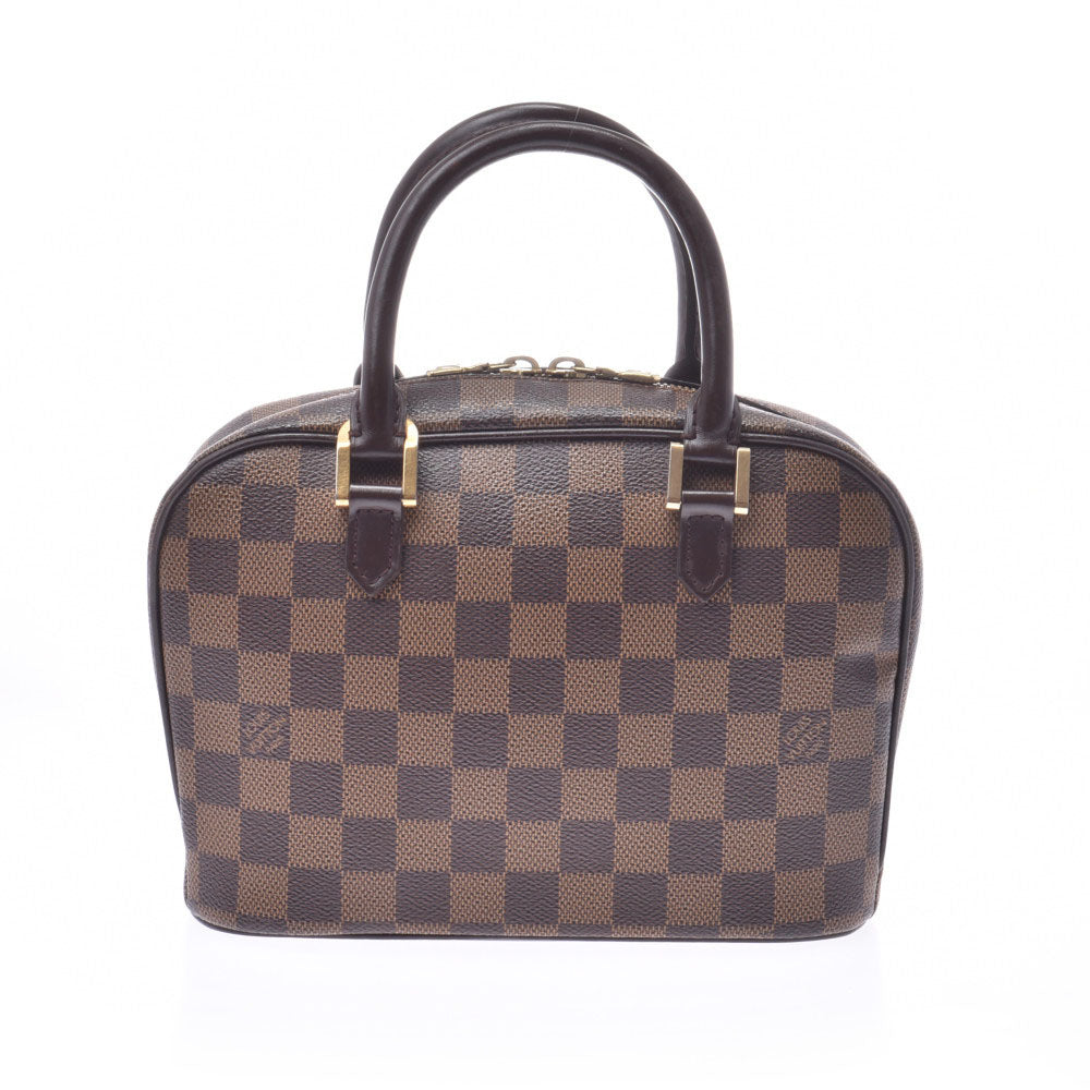 LOUIS VUITTON ルイヴィトン ダミエ サリア ミニ ブラウン N51286 レディース ダミエキャンバス ハンドバッグ ABランク 中古 