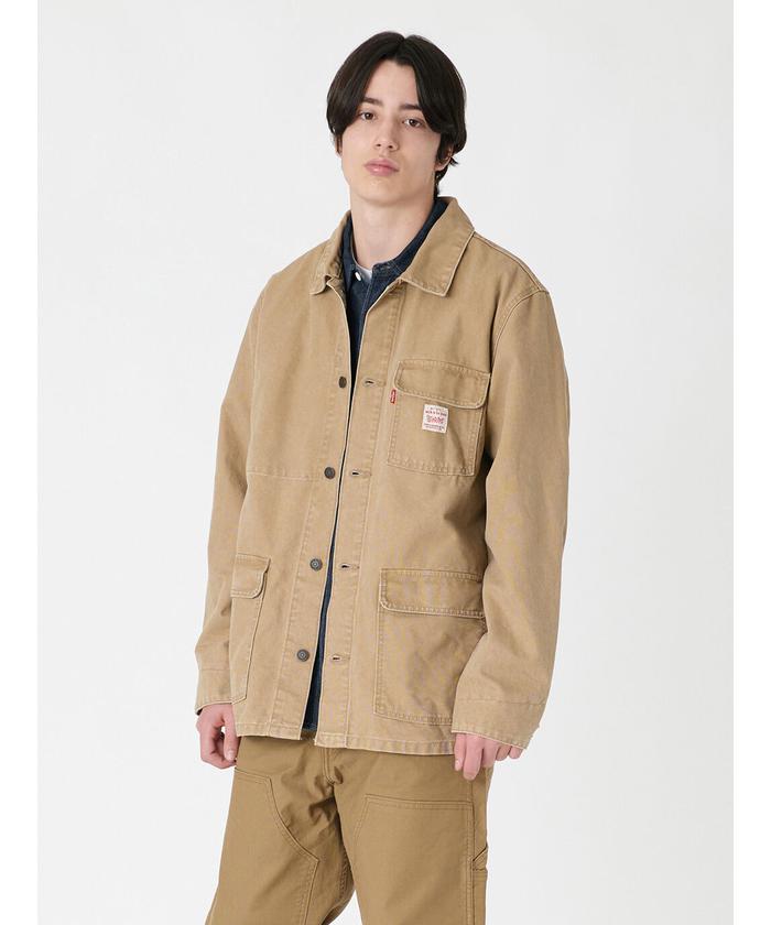 リーバイス/WORKWEAR エンジニアコート ベージュ TIGERS EYE LOST