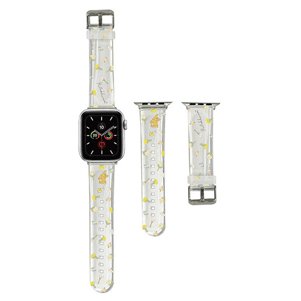 グルマンディーズ Apple Watch 45/44/42mm用ソフトバンド リラックマ はながら GRC-306A