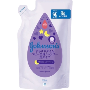 ジョンソン すやすやタイム ベビー全身シャンプー 泡タイプ　詰替用350ｍｌ