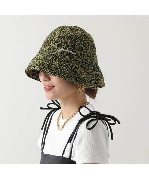 GANNI バケットハット Cotton Crochet Bucket Hat