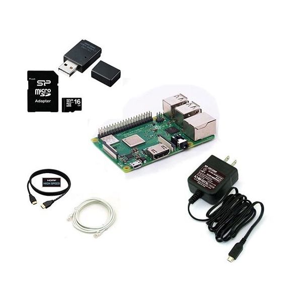 共立電子産業 Raspberry Pi 3B+ スターターセット レギュラー RASPi3P-RGL 1セット 63-5193-69（直送品）