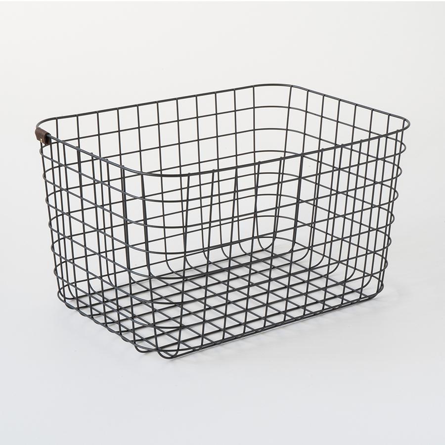 MOHEIM | WIRE BASKET L ブラック