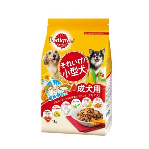 マースジャパンリミテッド ＰＫ１ペディグリー小型犬のよろこび 成犬用 チキン入り１ｋｇ