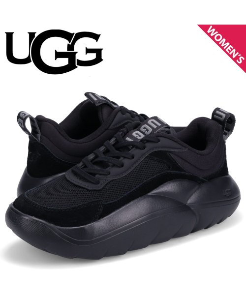 UGG アグ スニーカー クラウド トレーナー レディース 厚底 W LA CLOUD TRAINER ブラック 黒 1136818－BLK