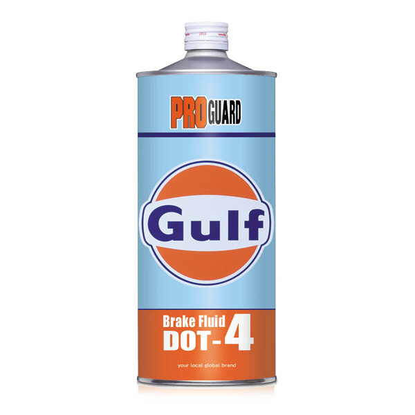 Gulf Oil PG Brake Fluid DOT-4