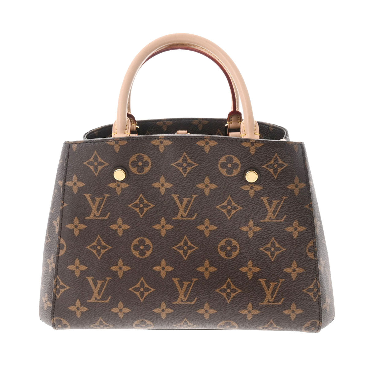 LOUIS VUITTON ルイヴィトン モノグラム モンテーニュBB ブラウン M41055 レディース モノグラムキャンバス 2WAYバッグ Aランク 中古 