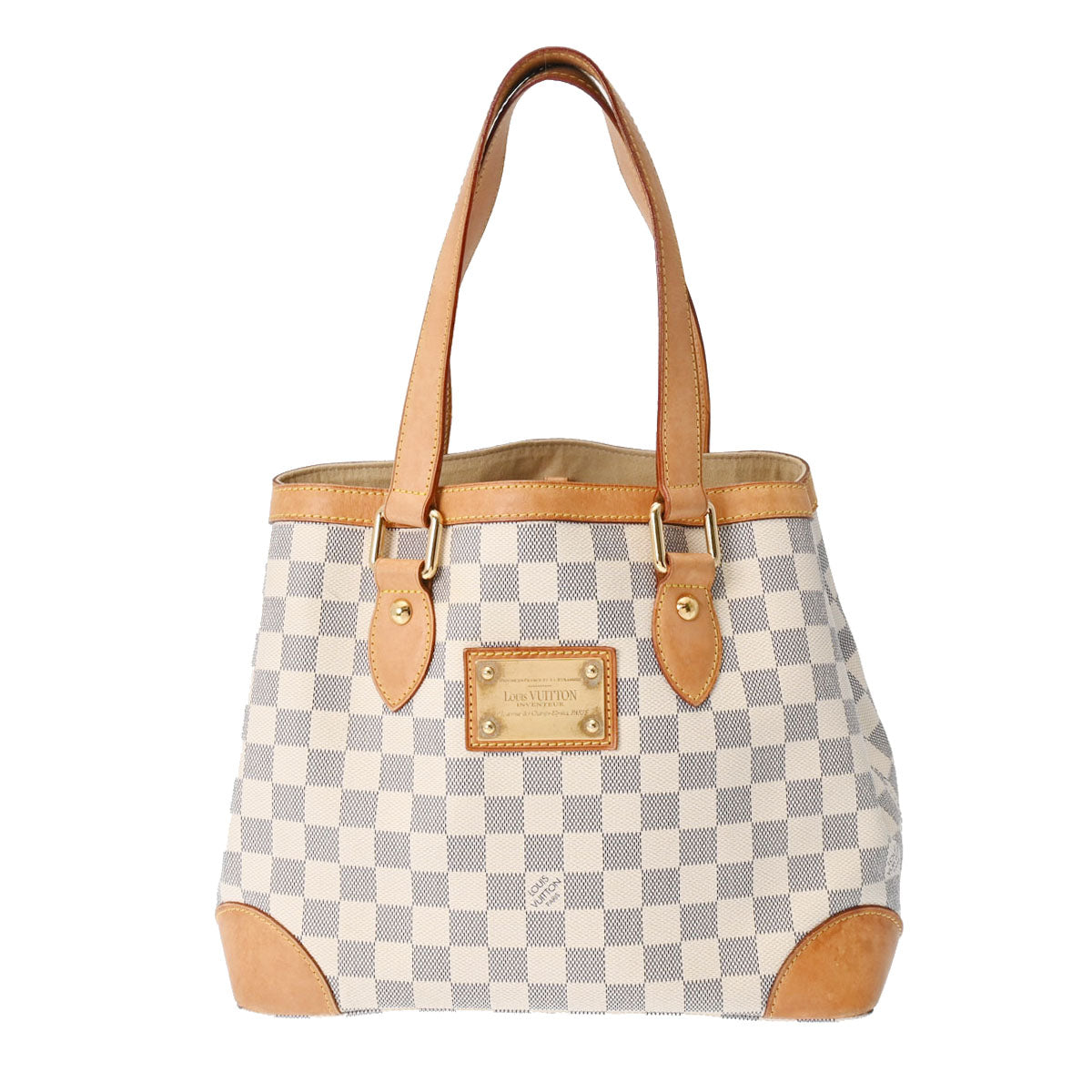 LOUIS VUITTON ルイヴィトン ダミエアズール ハムステッド PM ホワイト N51207 レディース ダミエアズールキャンバス ハンドバッグ Bランク 中古 