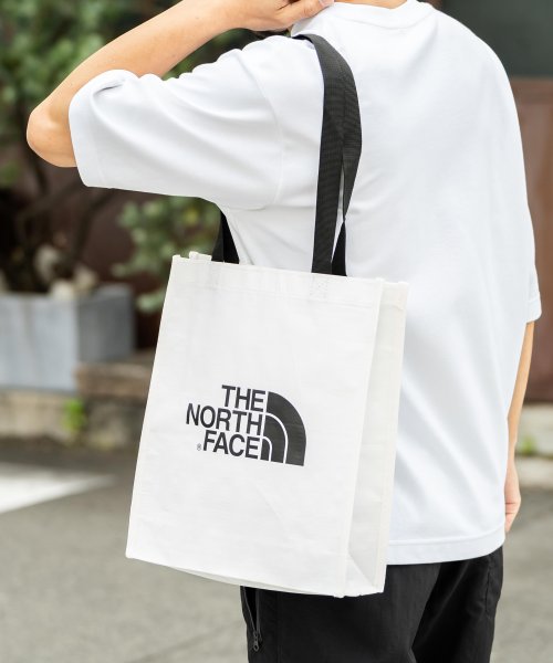 THE NORTH FACE ザ・ノースフェイス エコバッグ ターポリン メンズ レディース ショッパー トート マルシェ サブ ショルダー 肩掛け 鞄 A4