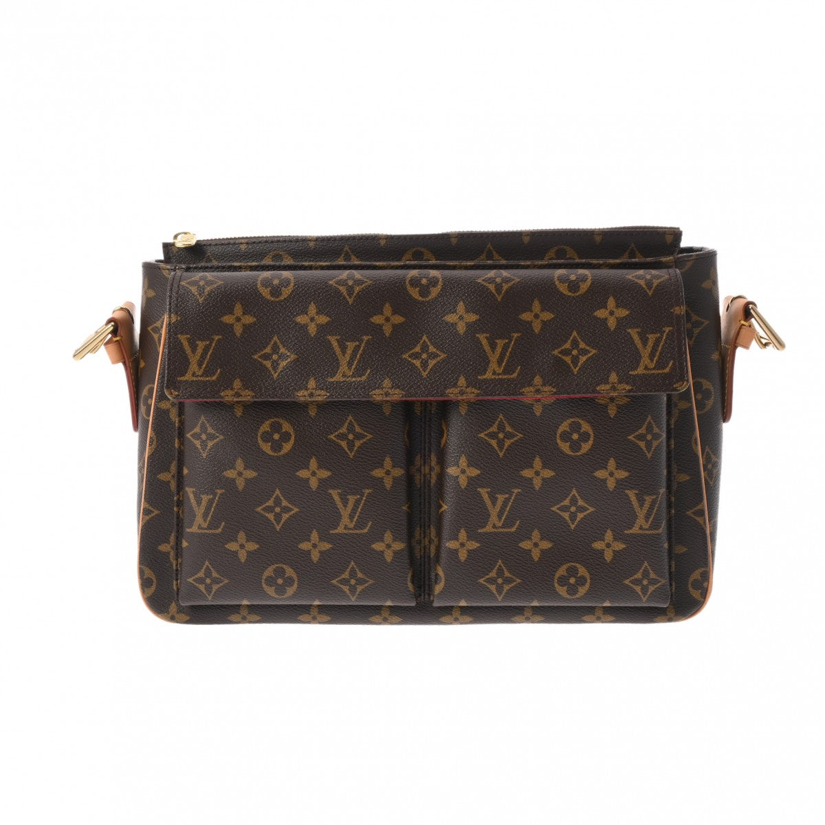 LOUIS VUITTON ルイヴィトン モノグラム ヴィバシテ GM セミショルダー ブラウン M51163 レディース モノグラムキャンバス ハンドバッグ Aランク 中古 