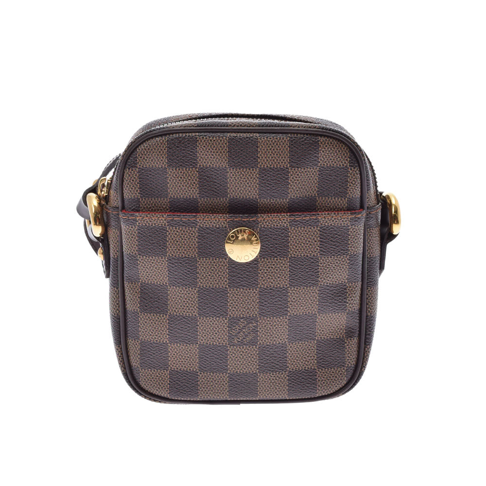 LOUIS VUITTON ルイヴィトン ダミエ リフト ブラウン N60009 レディース ダミエキャンバス ショルダーバッグ Aランク 中古 