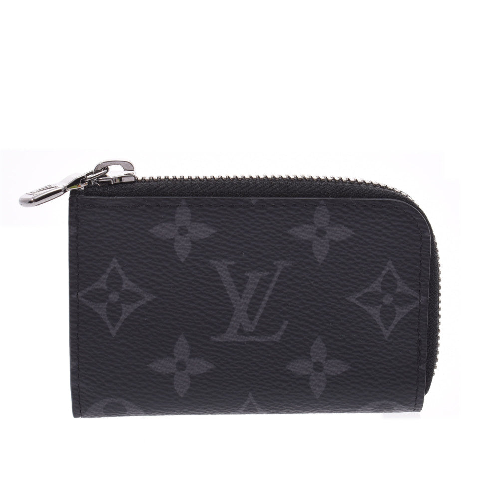 LOUIS VUITTON ルイヴィトン モノグラム エクリプス ポルトモネジュール 黒/グレー M63536 メンズ モノグラムエクリプスキャンバス コインケース Aランク 中古 