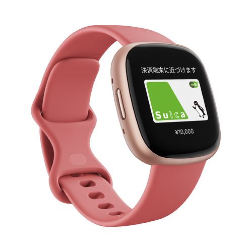 Fitbit FB523RGRW-FRCJK スマートウォッチ Fitbit Versa 4 ピンクサンド／カッパーローズアルミニウムFB523RGRWFRCJK