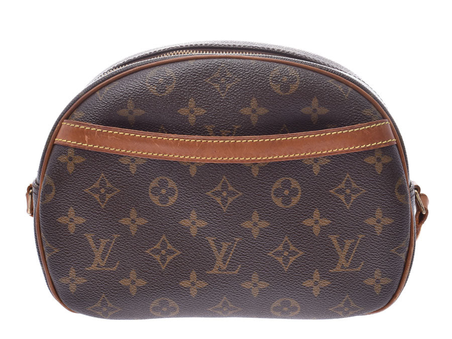 ルイヴィトン モノグラム ブロワ ブラウン M51221 レディース 本革 ショルダーバッグ Bランク LOUIS VUITTON 中古 