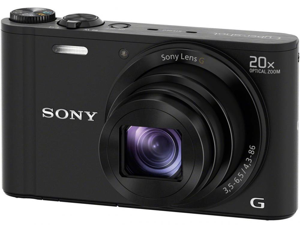 SONY デジタルカメラ Cyber-shot WX300 2110万画素 光学20倍 ブラック DSC-WX300(B)