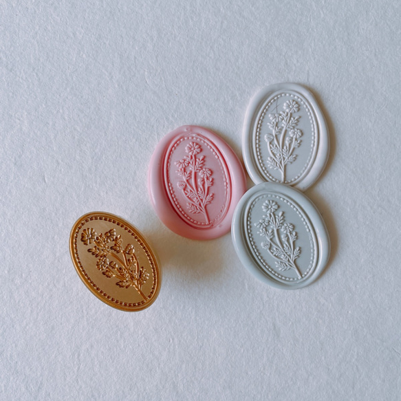 Wax Stamp -chamomile-／スタンプヘッド