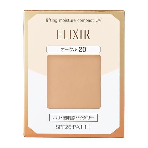 資生堂（SHISEIDO） エリクシール シュペリエル リフティングモイスチャーパクト UV オークル20 （レフィル） (9.2g)