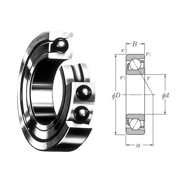 日本精工 アンギュラ 7904CTYNSULP4 1個 62-4988-73（直送品）