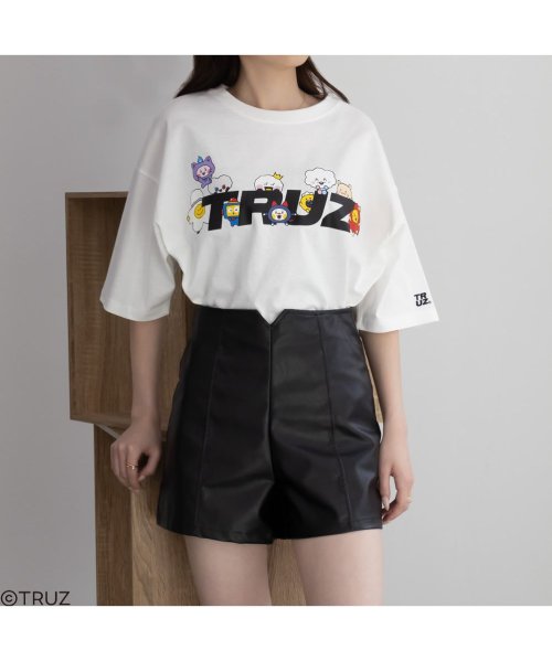 TRUZ トゥルーズ ロゴ半袖Tシャツ TZA－2750