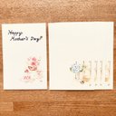 ５枚組「母の日に…(Happy Mother’s Day)」&「あじさいのある風景」水彩イラストポストカード