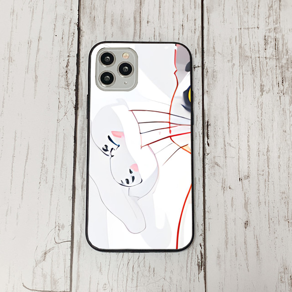 iphoneケース4-5-25 iphone 強化ガラス ねこ・猫・ネコ 箱1 かわいい アイフォン iface