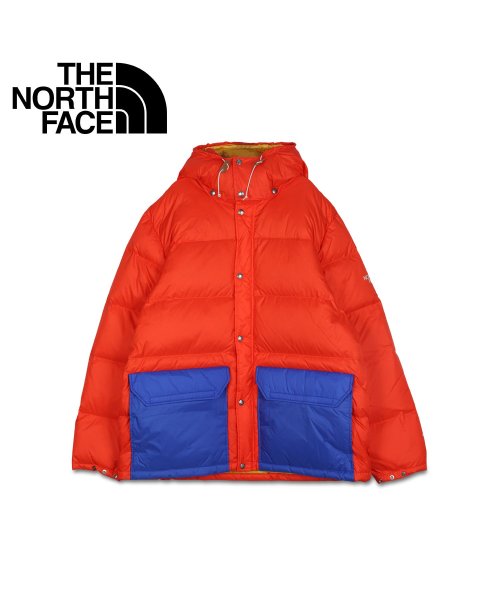 ノースフェイス THE NORTH FACE ダウンジャケット カラー ブロック シエラ パーカー メンズ COLOR BLOCK SIERRA PARKA オ