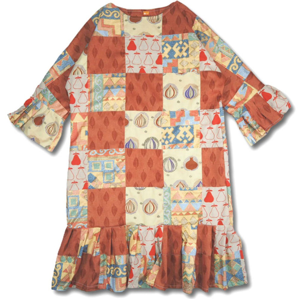 PATCHWORK ONEPIECE｜パッチワークワンピース｜RPO29