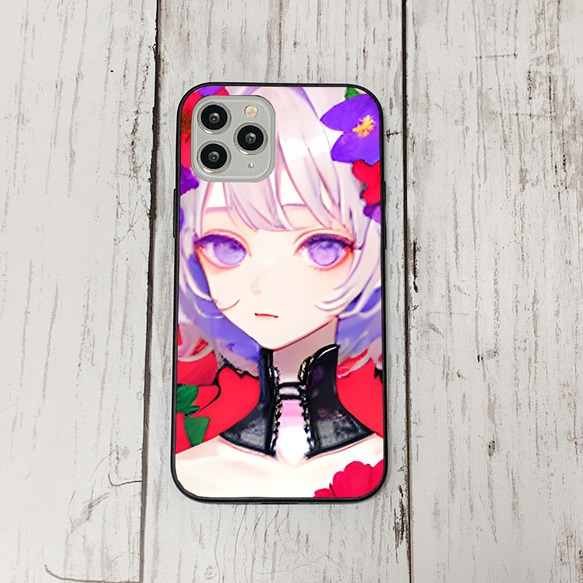 iphonecase4-3_7 iphone 強化ガラス お花(ic) アイフォン iface ケース