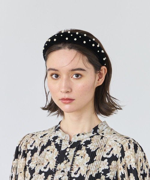 Chapeau d O Velvet Pearl Headband