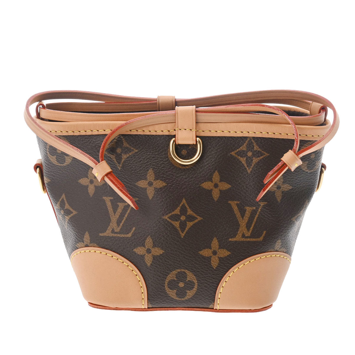 LOUIS VUITTON ルイヴィトン モノグラム ノエ パース ブラウン M57099 レディース モノグラムキャンバス ショルダーバッグ Aランク 中古 