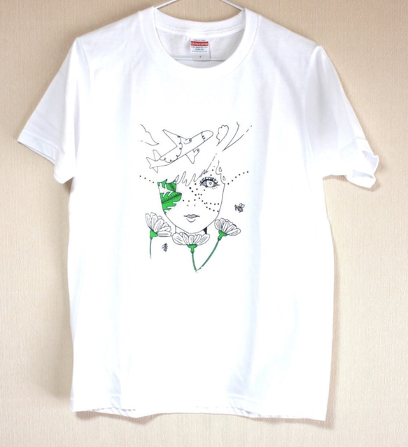 はちとみつ/Tシャツ/綿/モダン