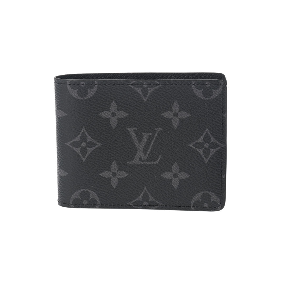 LOUIS VUITTON ルイヴィトン ポルトフォイユスレンダー 黒/グレー M62294 メンズ モノグラムエクリプスキャンバス 二つ折り財布 新品 