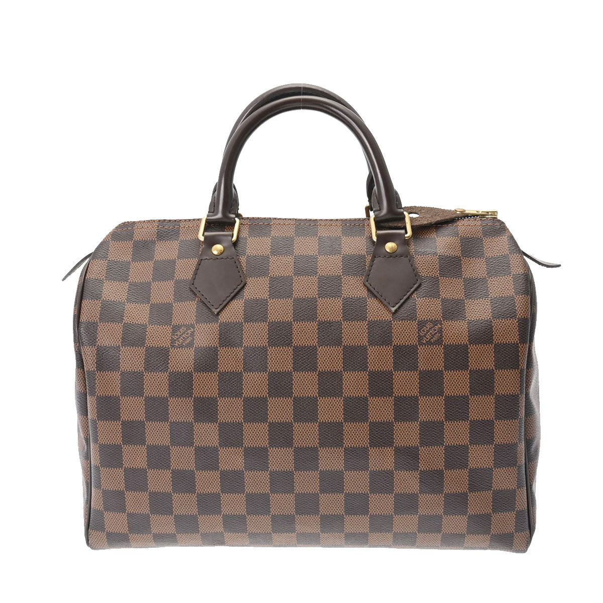 LOUIS VUITTON ルイヴィトン ダミエ スピーディ 30 ブラウン N41531 ユニセックス ダミエキャンバス ハンドバッグ Aランク 中古 