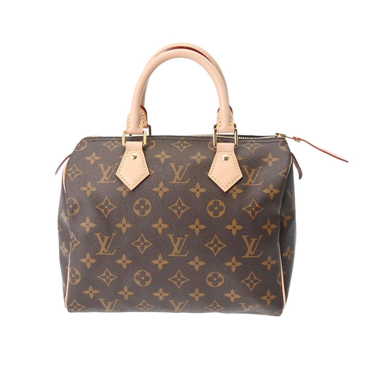 LOUIS VUITTON ルイヴィトン モノグラム スピーディ25 ブラウン M41109 レディース モノグラムキャンバス ハンドバッグ 新同 中古 