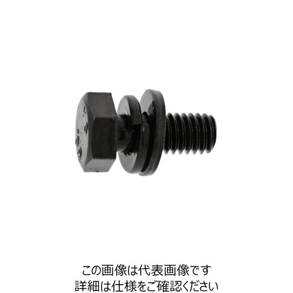 SUNCO 三価ホワイト 10.9 トリーマI＝3 10×25 （100本入） 246-9754（直送品）