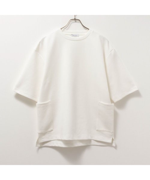 URBAN COLLECTION アーバンコレクション エアスムージー ポケット付き5分袖Tシャツ T2－24SS－MC－2